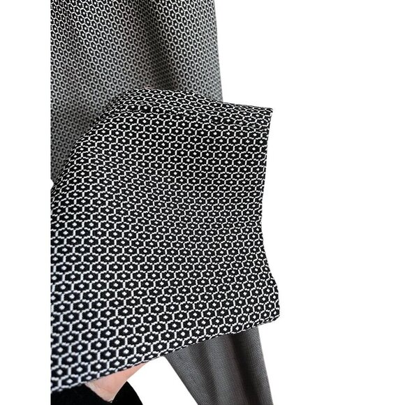 Apt 9 Neutral Pant 22 Black Ankle Minimalist Retro Office 80s Classic Workwear - Picture 5 of 13